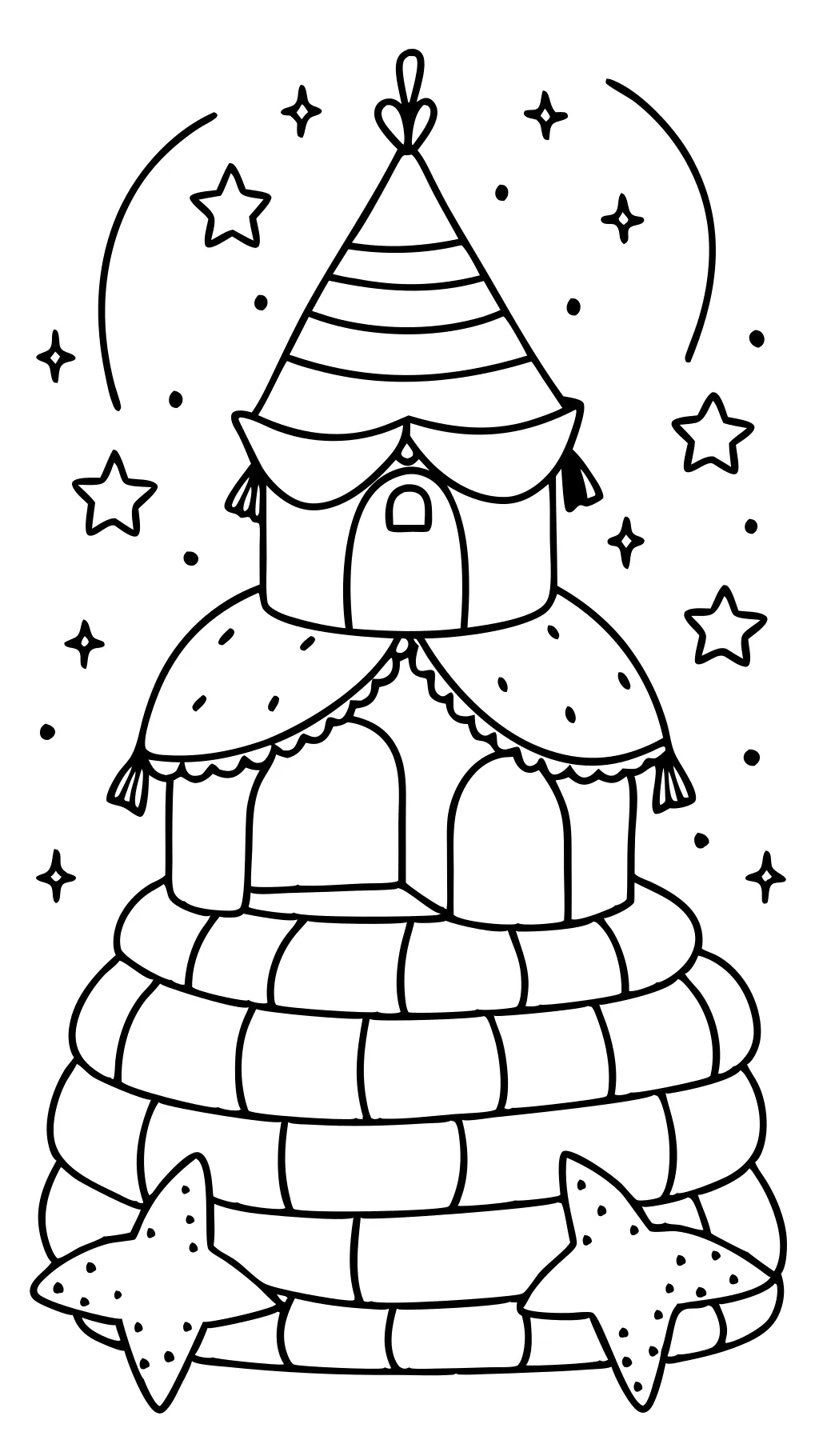 fort night coloring page